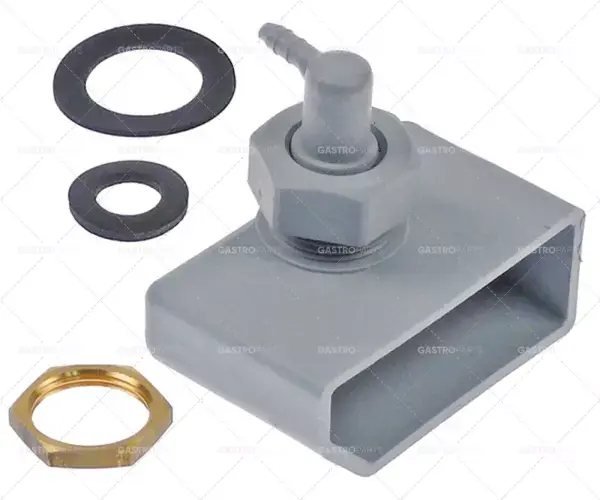 Vzduchová kapsa zcela L 80 mm B 30 mm H 50 mm trubice o 5mm plastu Sleva