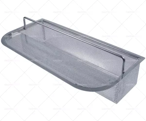Nová Kolekce filtr pro myčku nádobí V 115 mm D 515 mm Š 263 mm SS bez otvoru montážní pozice vzadu