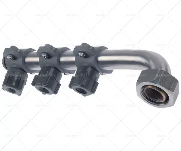 krátké úhlové mycí rameno horní 210 mm délka 45 mm výška 3 trysky Pouze Dnes