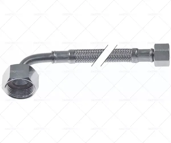 flexi hadice ss opletení rovně zahnuté dn8 přípojka 1 3/4" přípojka 2 3/8" d 1500mm Zlevněný