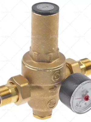 Redukční ventil s manometrem caleffi 5360 floor 3/4" 0,5-6bar mosazný Cenový Hit