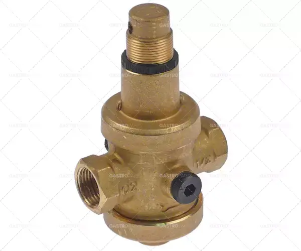 Výprodej malgorani eurobrass 143 redukční ventil na plyn podlahový 1/2" 0,5-6bar mosazný