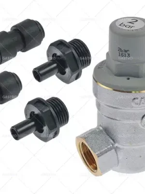 redukční ventil Caleffi série 5330 připojení 1/2" výchozí nastavení 2bar Must-Have
