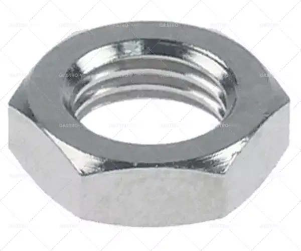 Omezená Nabídka matice nealkoholický závit UNF závit 7/16" H 5mm WS 16 poniklovaná mosaz