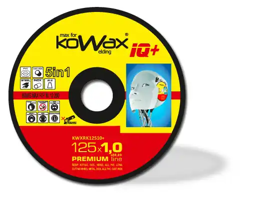 Vysoce Kvalitní Řezný kotouč IQ+ 5v1 125x1,0x22,2