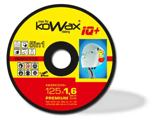 Hit Sezóny Řezný kotouč IQ+ 5v1 125x1,6x22,2