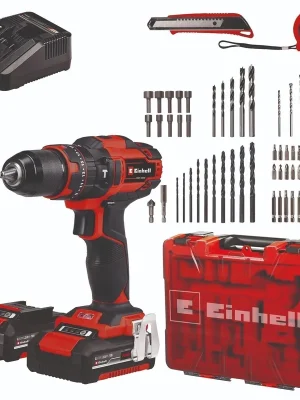Aku příklepová vrtačka TE-CD 18/40 Li-i +64 (2x2,0Ah) Einhell Top Prodej