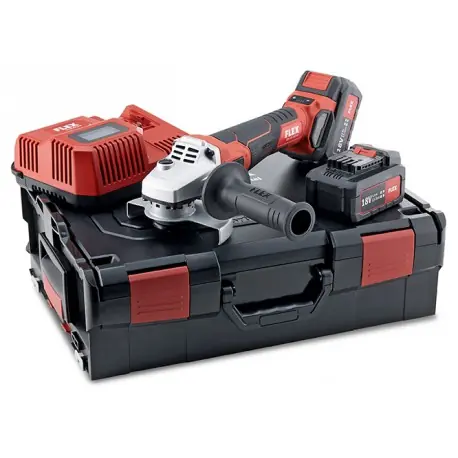 Akční Nabídka Aku-úhlová bruska LBE FLEX 18,0 V, 125 mm + 2x 5.0 Ah + kufřík L-BOXX