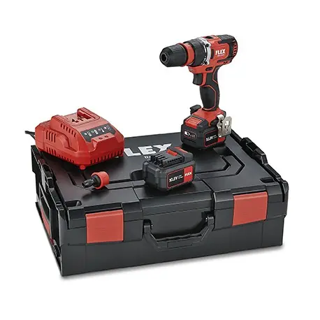 Aku-šroubovák FLEX 10,8 V+ 2x 4.0 Ah + kufřík L-BOXX Horká Nabídka