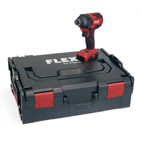 Aku-rázový utahovák FLEX 18,0 V 1/4" + kufřík L-BOXX® (bez aku) Nová Kolekce