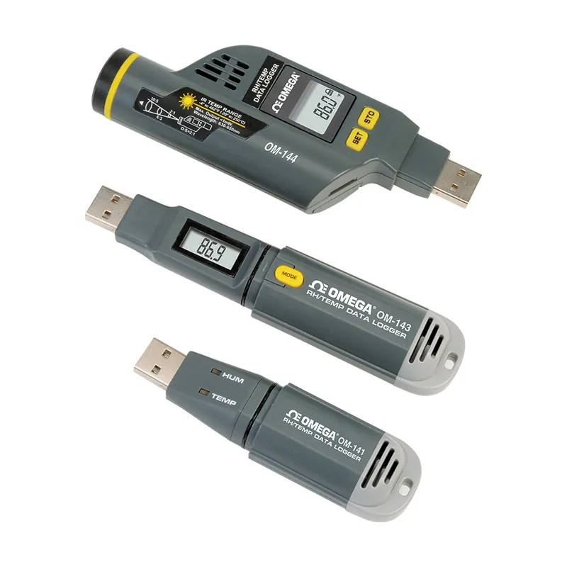 Tovární Cena Humidity & Temperature Data Loggers with USB Interface - Device type temperature / rel. humidity / LCD / infra