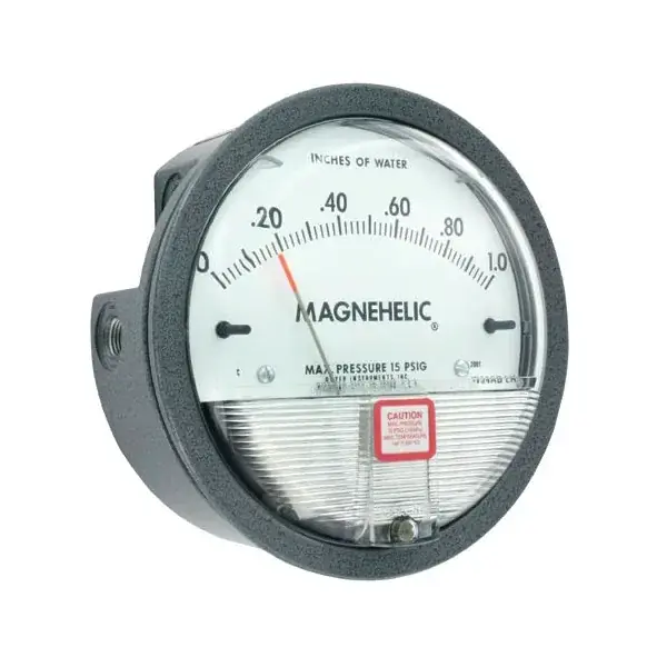 Víkendová Akce Diferenciální snímač tlaku Magnehelic® - Jednotky tlaku kPaMax. tlak 15Min. tlak 0Stupnice StandardMožnosti žádné