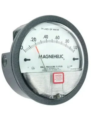 Diferenciální snímač tlaku Magnehelic® - Jednotky tlaku kPaMax. tlak 1Min. tlak 0Stupnice StandardMožnosti nastavitelná značka Zlevněný