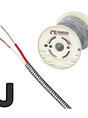 Termočlánkový drát typu J s dvojitou izolací a opředením - Izolace drátu Skleněné vláknoTyp vodičů LankoPrůměr drátu 0,810 mm (20 AWG)Přesnost třída 2Délka 150 m (500 ft)Typ opředení Nerezová ocel Časově Omezené
