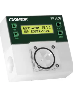 Paddlewheel Flow Meter with Alarms and Totalizers - Flow units SLMMax. flow 64,4Min. flow 0,6Process connection size 3/4"Wetted materials PVDFFeatures none Zlevněný
