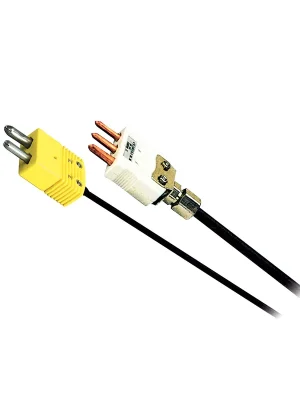 PFA Coated Thermocouple Probes with Standard Connectors - Thermocouple type JDiameter 6,4 mm (1/4")Lenght 60 cm (24") Nakupujte Hned