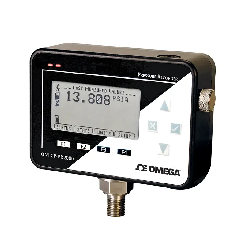 Novinka Pressure Data Logger with LCD Display - Max. pressure (PSI) 100Min. pressure (PSI) 0Pressure type absolute