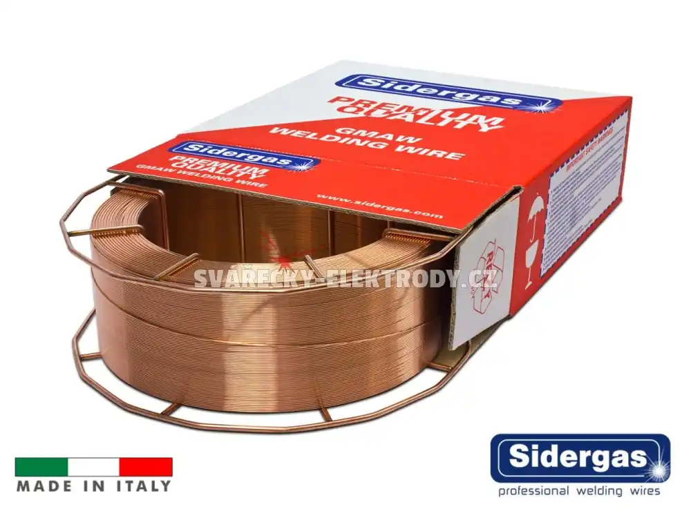 Sidergas S6 - drát G3Si1 - 1,2 mm (18 kg) Slevy na paletový odběr. Objednat Nyní