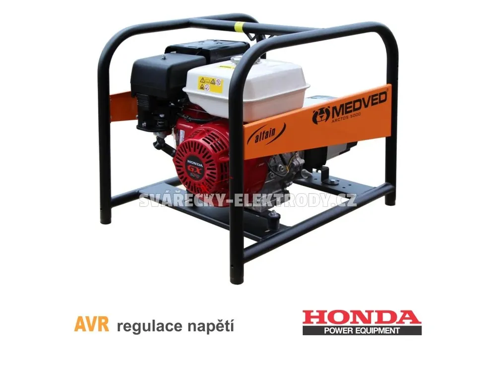 Finální Výprodej Elektrocentrála MEDVED ARCTOS 5000 H AVR (MooooJ)