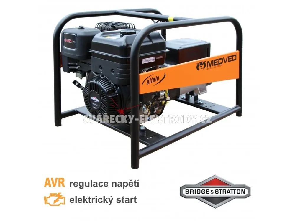 Elektrocentrála MEDVED ARCTOS 8000 B AVR (MooSoJ) Levný