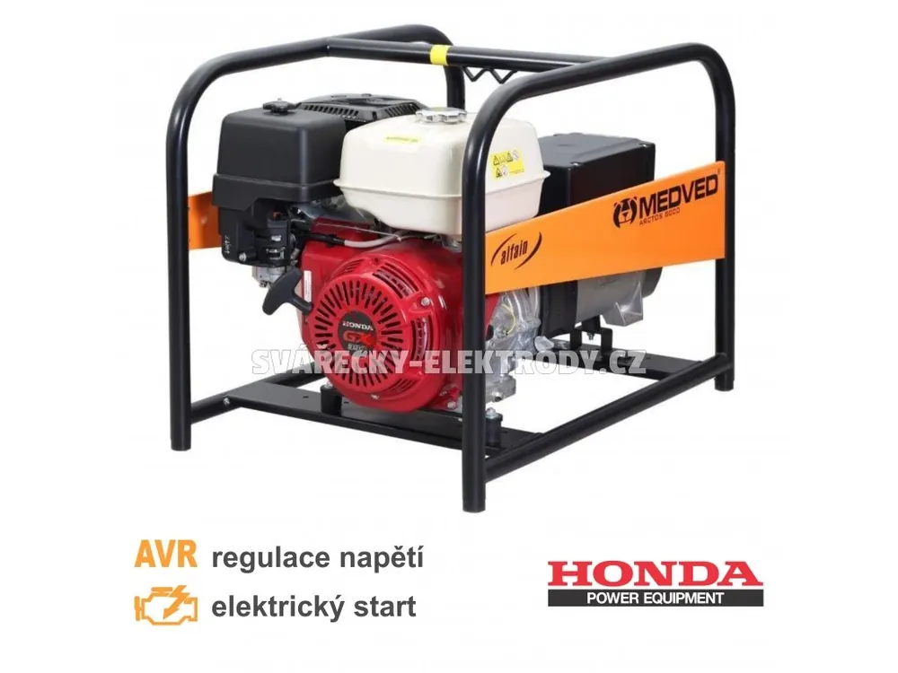 Vysoce Kvalitní Elektrocentrála MEDVED ARCTOS 9000 H AVR (MooSoJ)
