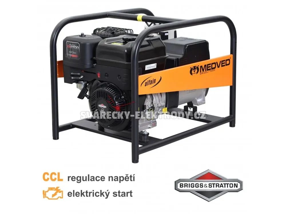 Akce Elektrocentrála MEDVED GRIZZLI 7000 B CCL (MooSoJ)