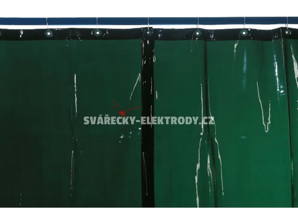 Omezená Nabídka Svařovací záclona KEMPER zelená S7 - 260 x 130 cm