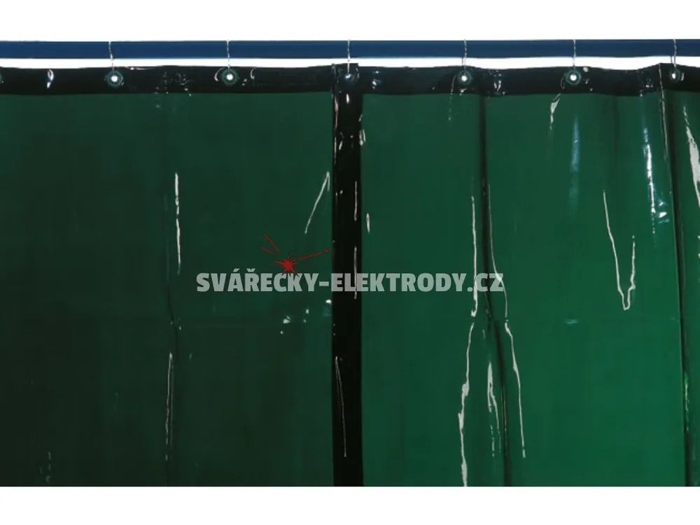 Autentický Svařovací záclona KEMPER zelená S7 - 280 x 130 cm