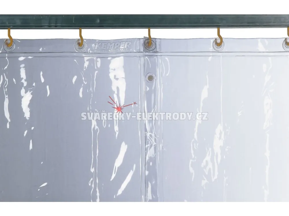 Ochranná záclona KEMPER čirá S0 - 180 x 130 cm Aktuální