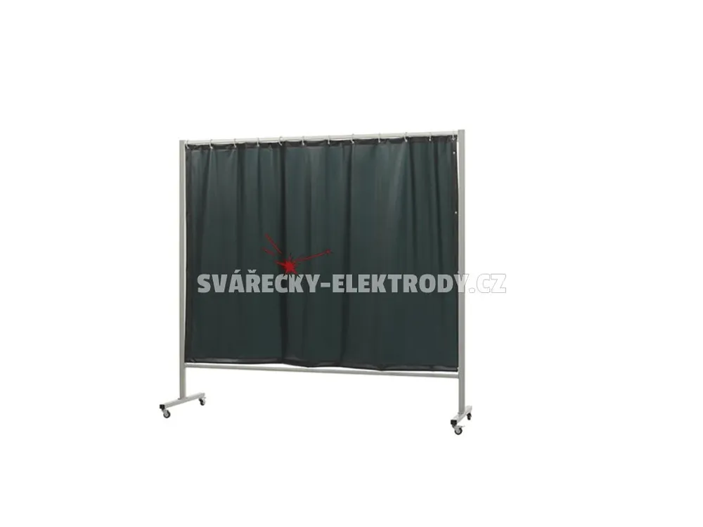 Svařovací zástěna CEPRO Omnium Single 215 cm Green 9 - výplň záclona Sleva