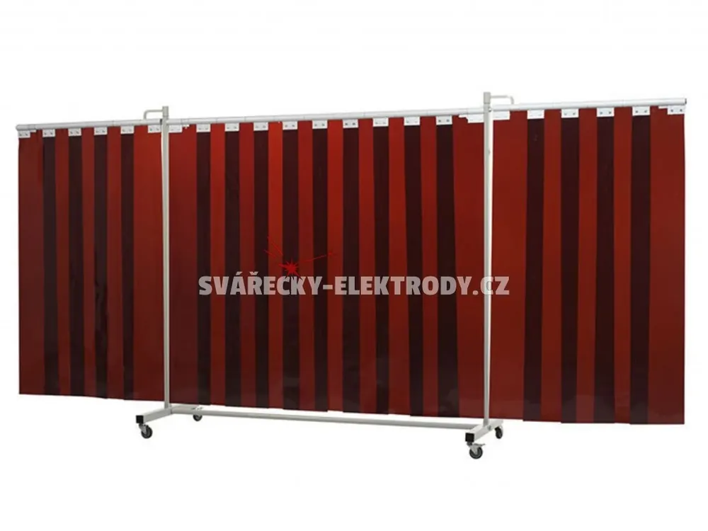 Kup Teď Svařovací zástěna CEPRO Robusto Triptych XL 435 cm Bronze - výplň lamely