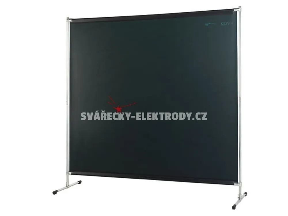 Expresní Doručení Svařovací zástěna CEPRO Gazelle 200 cm Green 9 - výplň záclona