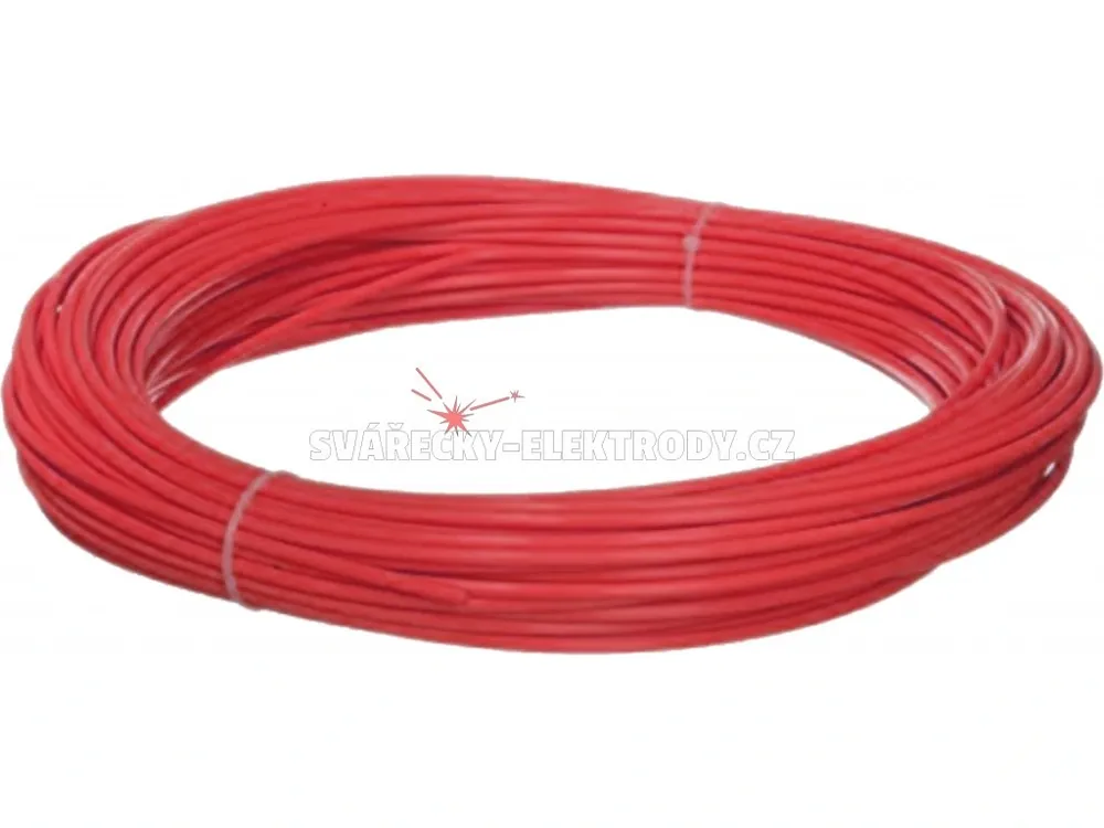 Expresní Doručení Teflonová trubička BINZEL - 1,0-1,2 mm - červená - 2,0 x 4,0 mm (metráž)