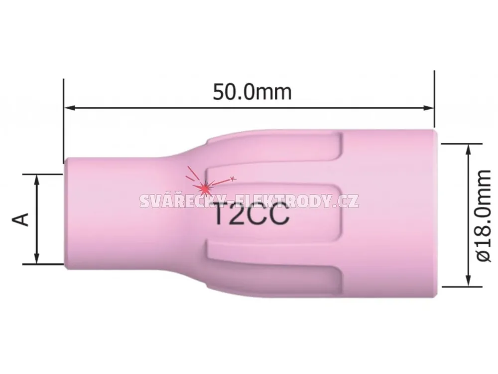 Dokud Zásoby Vydrží Plynová hubice ARC T2/T3W/T4W - vel. 7