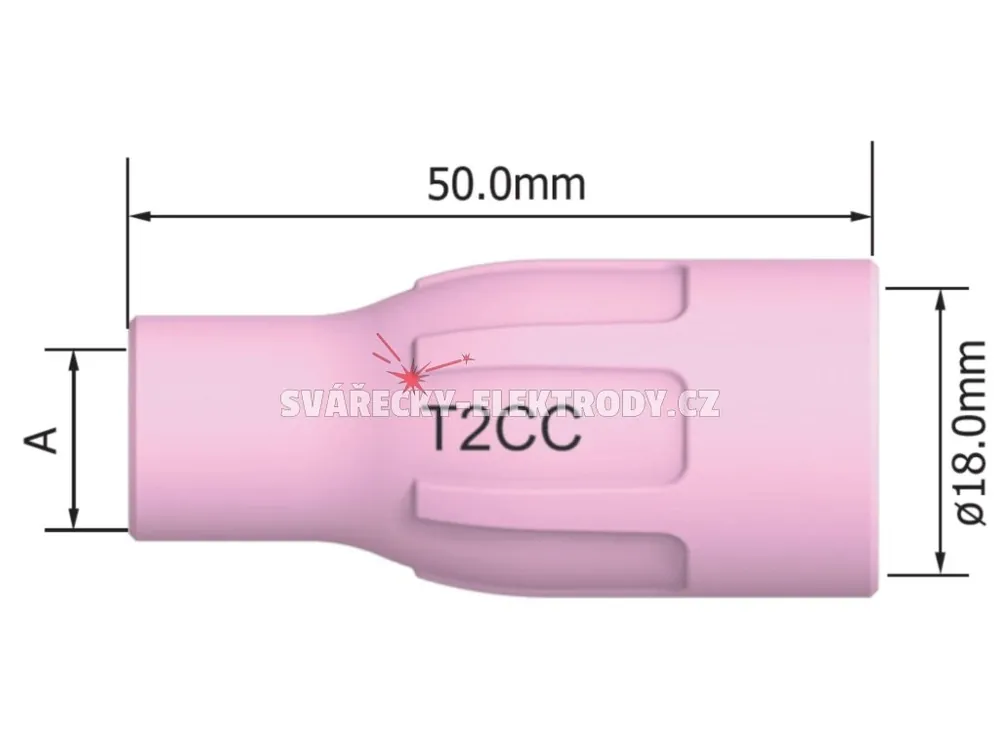 Zlevněný Plynová hubice ARC T2/T3W/T4W - vel. 10