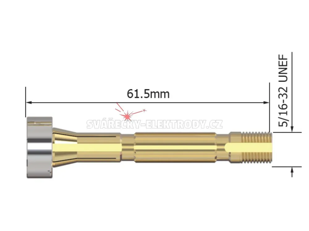 Top Prodej Kleština ARC T2/T3W/T4W - s plynovou čočkou - 3,2 mm