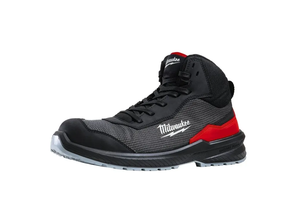 Značkový Kotníková bezpečnostní obuv VEL. 43 ŠNĚROVÁNÍ S1PS Flextred™ 4932493708 MILWAUKEE