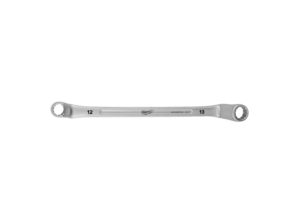Omezená Nabídka klíč Vyhnutý oboustranný očkový 12x13mm 4932492743 MILWAUKEE