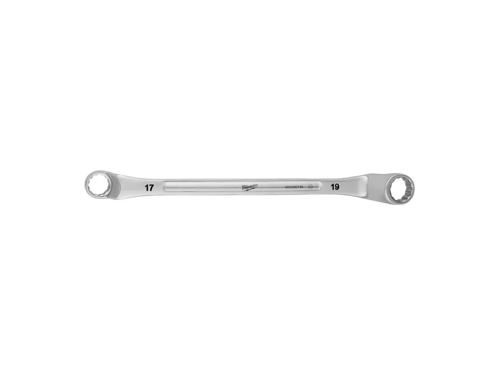 klíč Vyhnutý oboustranný očkový 17x19mm 4932492746 MILWAUKEE Sezónní Sleva