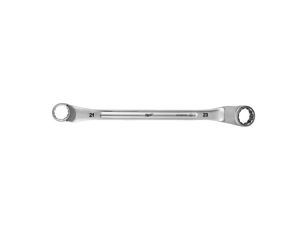 Odeslání Ihned klíč Vyhnutý oboustranný očkový 21x23mm 4932492750 MILWAUKEE