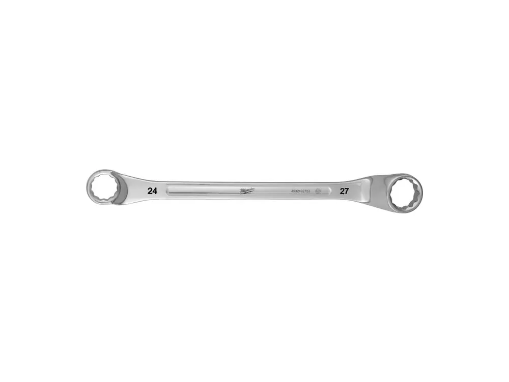 klíč Vyhnutý oboustranný očkový 24x27mm 4932492753 MILWAUKEE Akční Nabídka