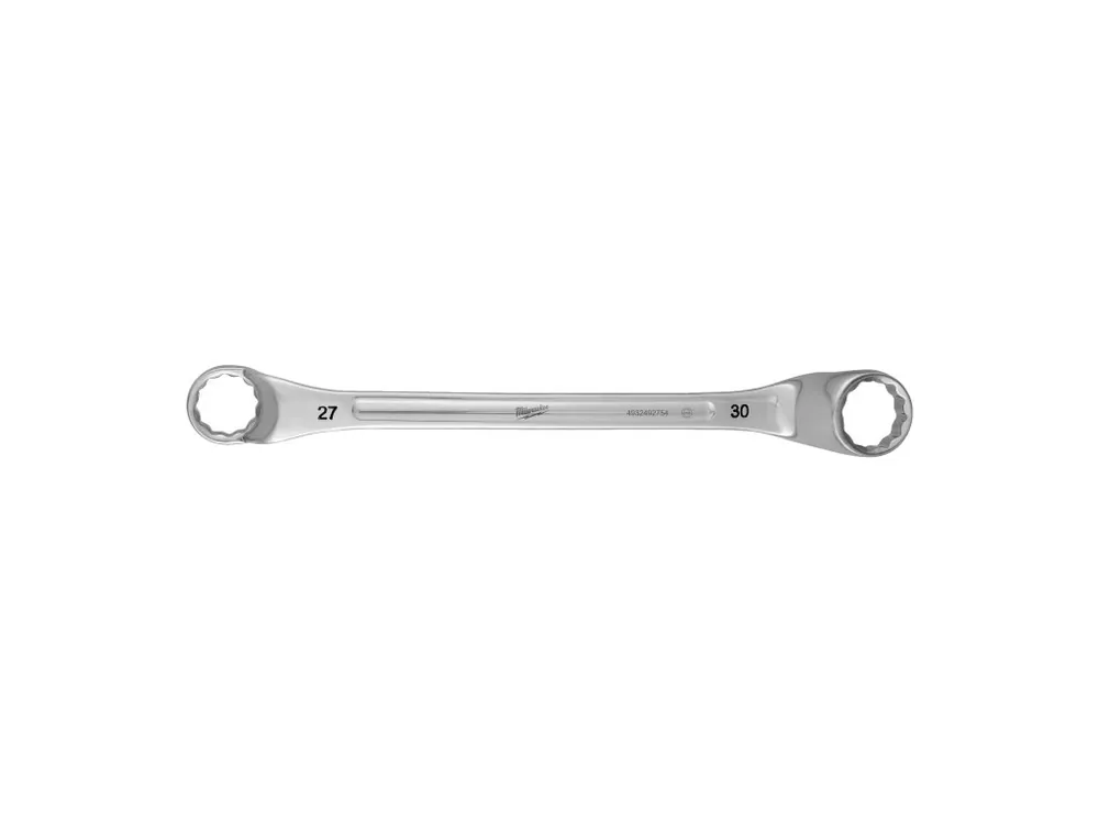 Omezená Nabídka klíč Vyhnutý oboustranný očkový 27x30mm 4932492754 MILWAUKEE