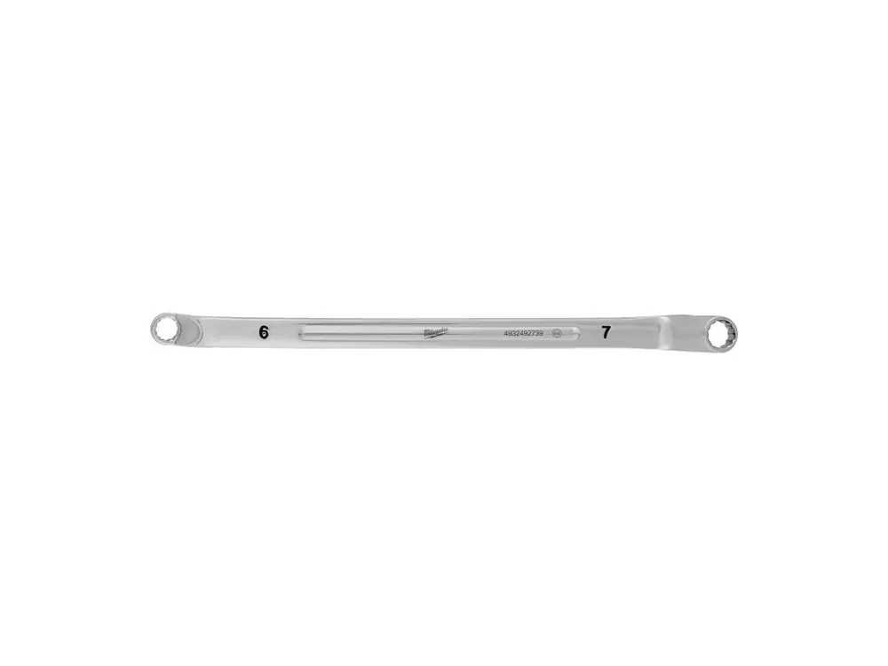 klíč Vyhnutý oboustranný očkový 6x7mm 4932492739 MILWAUKEE Výhodná Nabídka