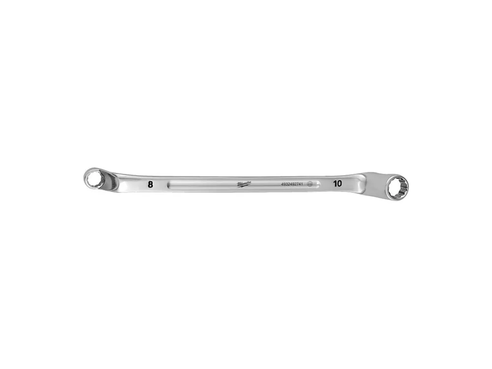 Koupit Online klíč Vyhnutý oboustranný očkový 8x10mm 4932492741 MILWAUKEE