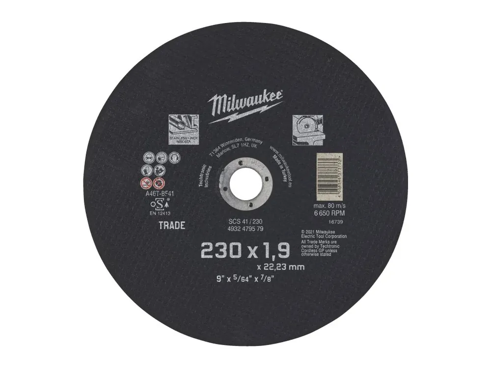 Cenově Výhodný řezný nůž SCS 41 / 230 4932479579 MILWAUKEE