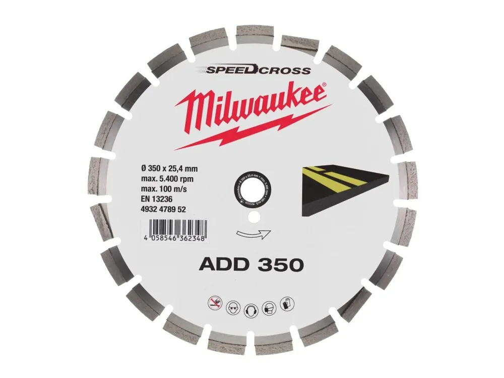 Výhodná Nabídka kotouč ADD 350 mm 4932478952 MILWAUKEE