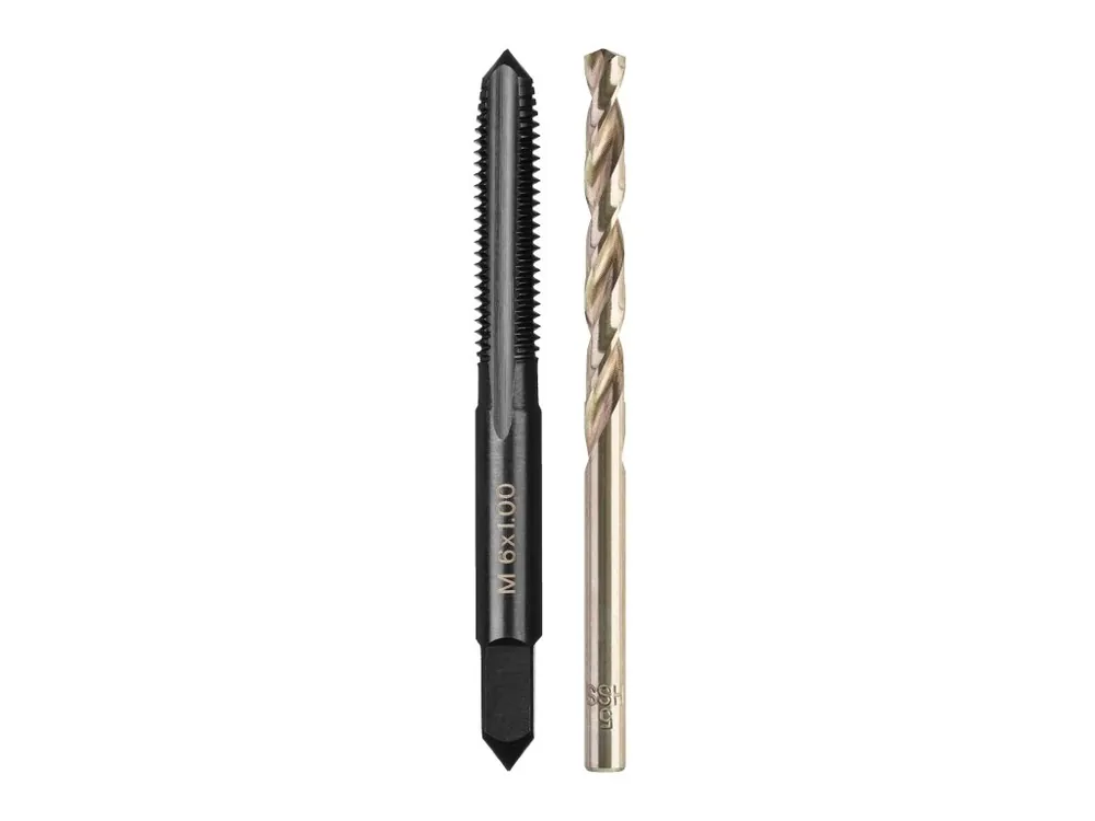 Oblíbený vrták 2dílná sada závitníku M6–1,0 mm a u 5,0 mm 4932500637 MILWAUKEE