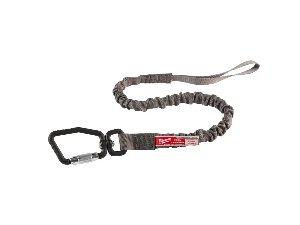 Pouze Dnes nářadí Lanyard typ 2x uzamykatelná karabina - umožňuje rychlou výměnu nářadí 4932471429 MILWAUKEE