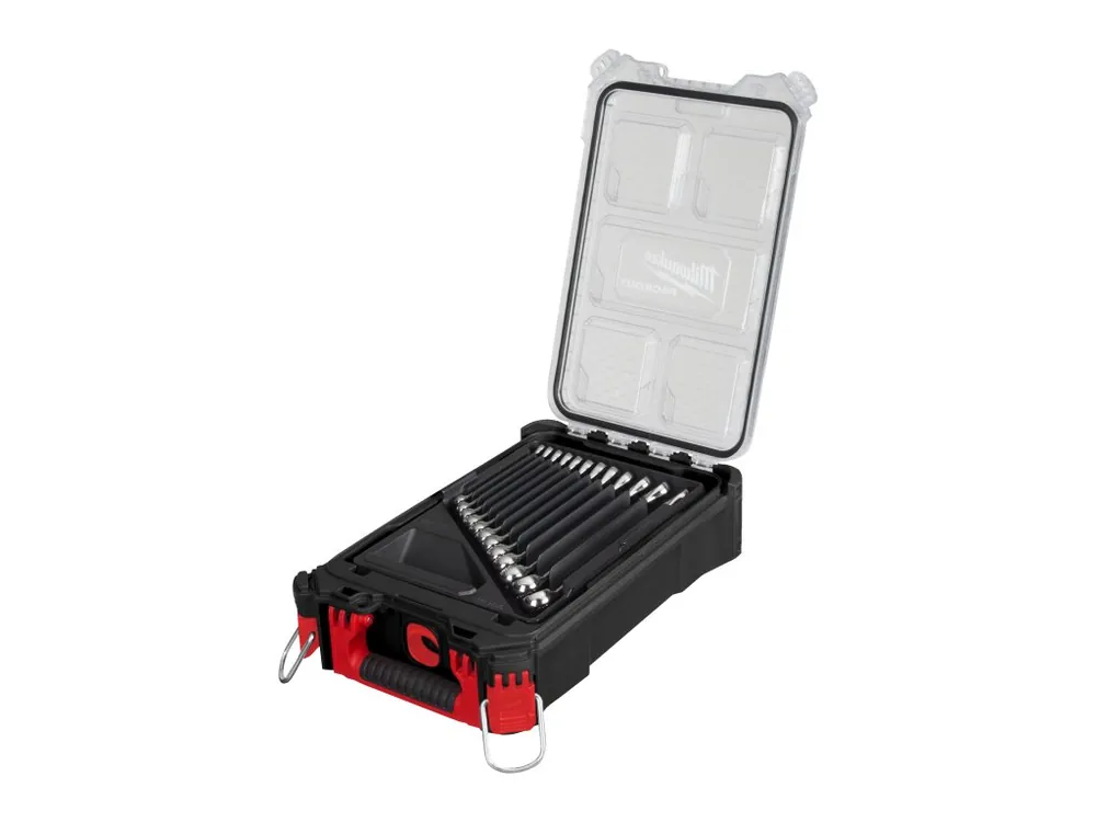Nejlepší Volba sada očkoplochých klíčů MAX bitE™ s kompaktním organizérem PACKOUT™ 15 ks 4932498141 MILWAUKEE