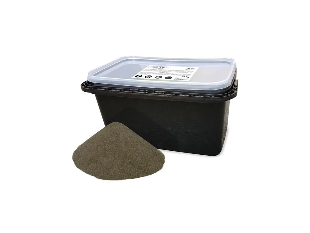 Pískovací směs - kbelík 14 kg, zrnitost 0,2 - 1,6 mm Novinka